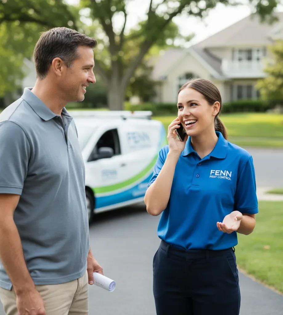 Fenn Pest Control customer support in Buhler